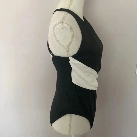 NWT Ralph Lauren Bel Air High Neck One Piece Sz 14 - Picture 9 of 14